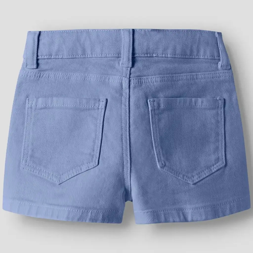 Korte broek MOM FIT twill Rose (purple impression)