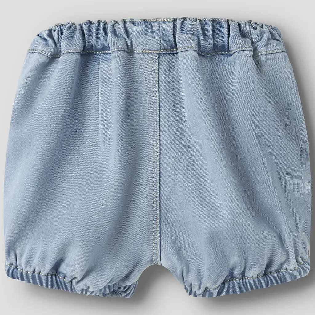 Kort bloomer broekje BAGGY Bella (light blue denim)