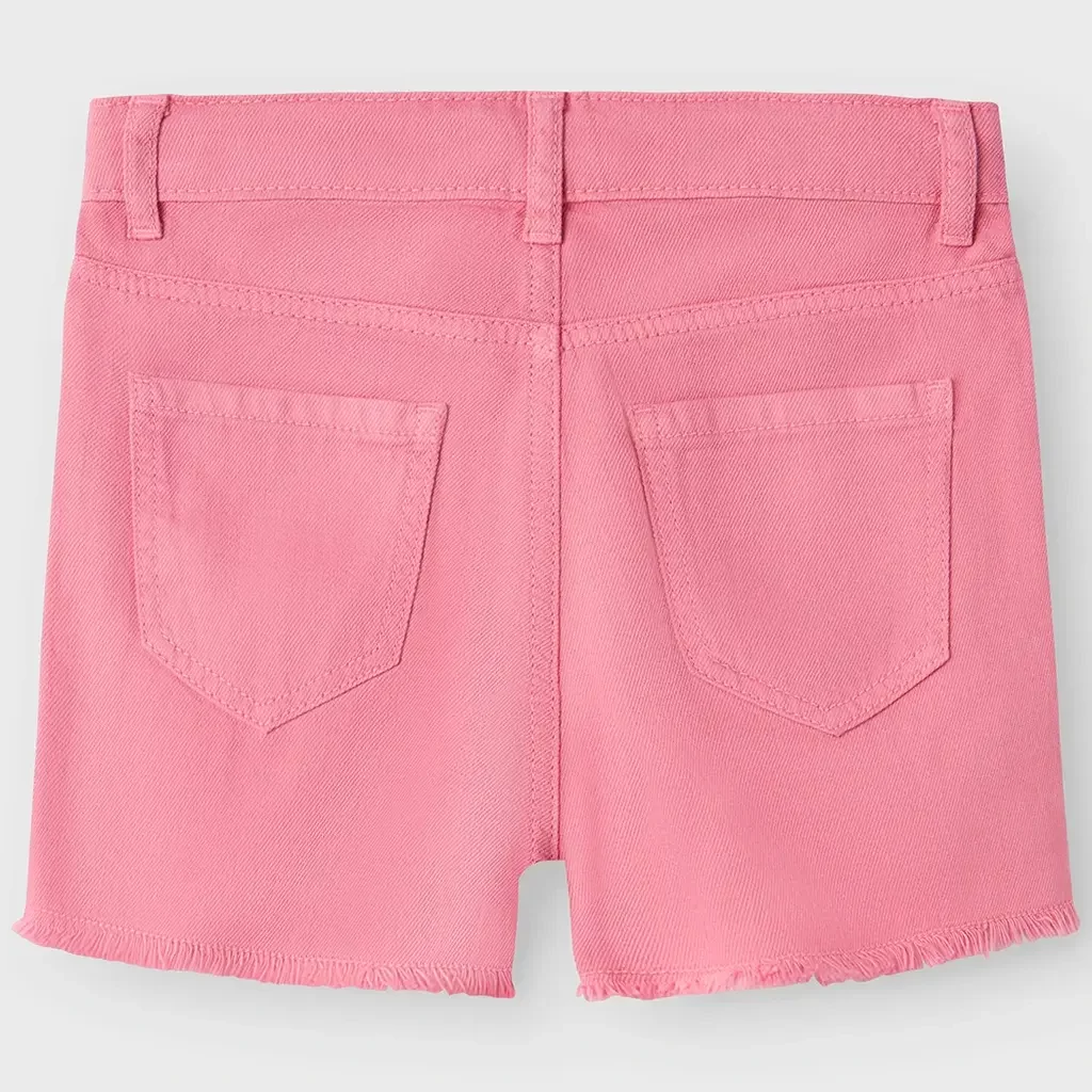 Korte broek twill MOM FIT Rose (aurora pink)