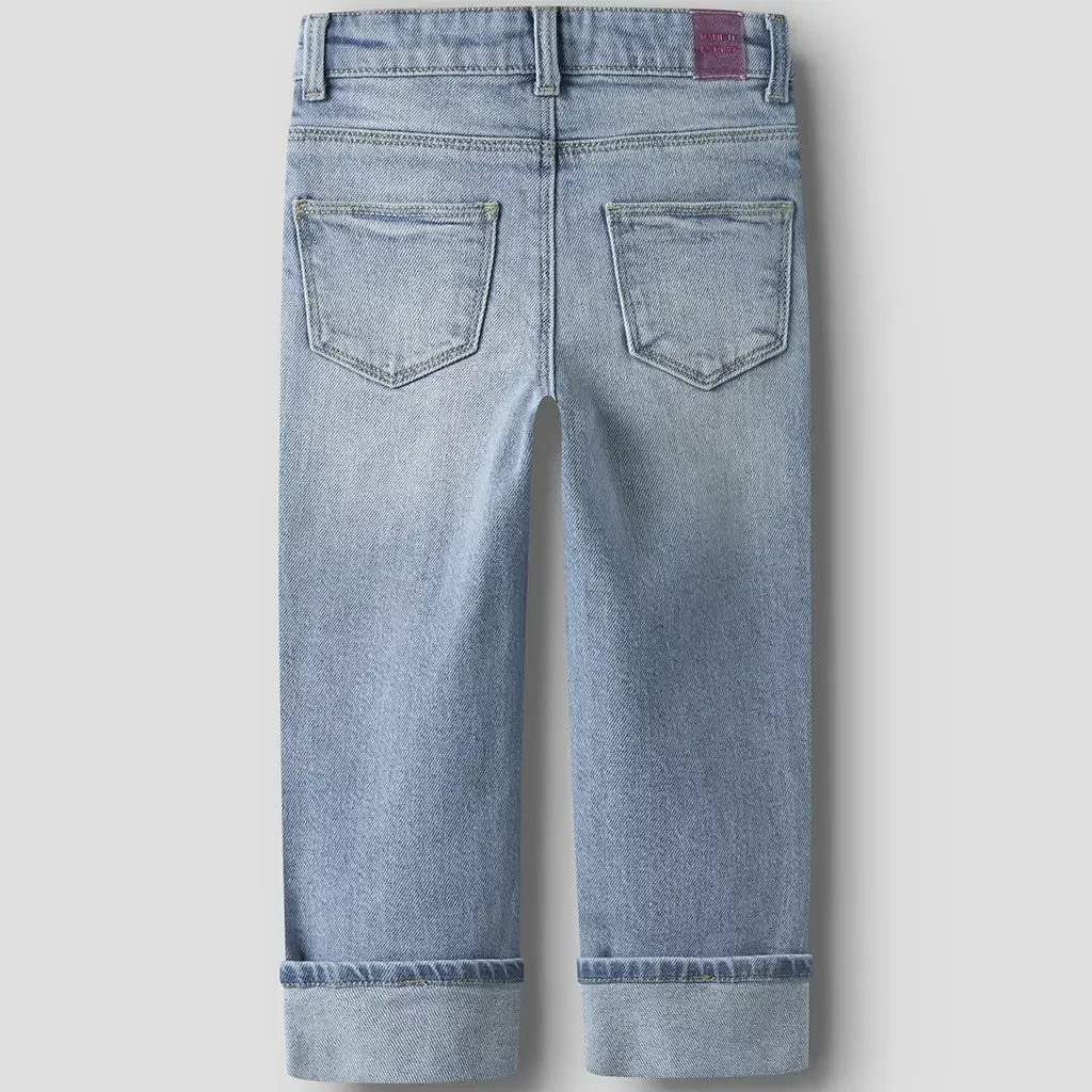 Jeans STRAIGHT/FOLD Rose (light blue denim)