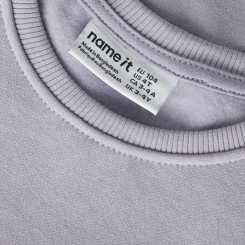 Trui sweat Seli (lavender gray)