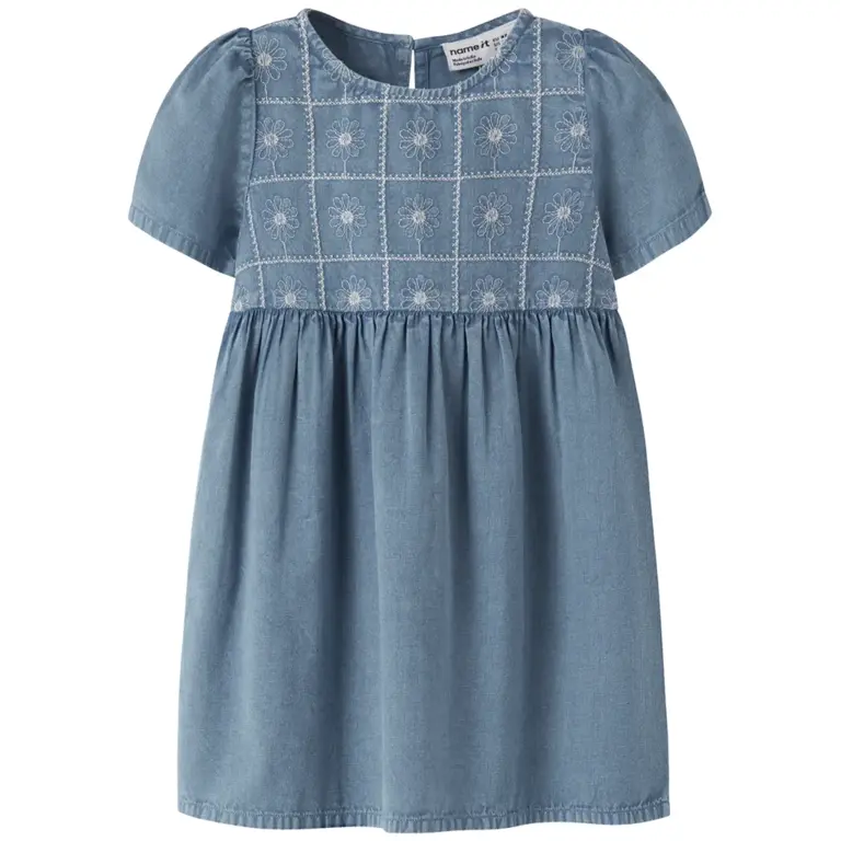Spijkerjurkje Herta (faded denim)