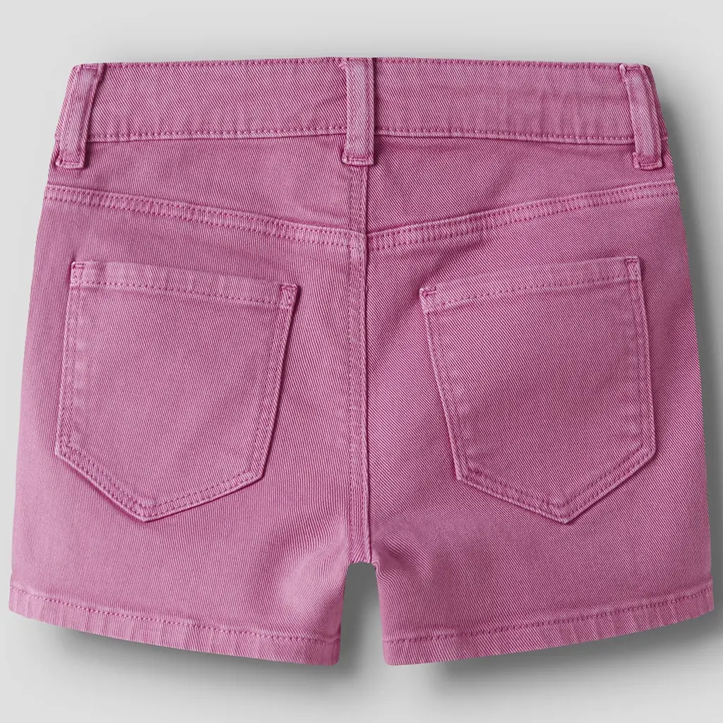 Korte broek STRAIGHT FIT twill Rose (strawberry moon)