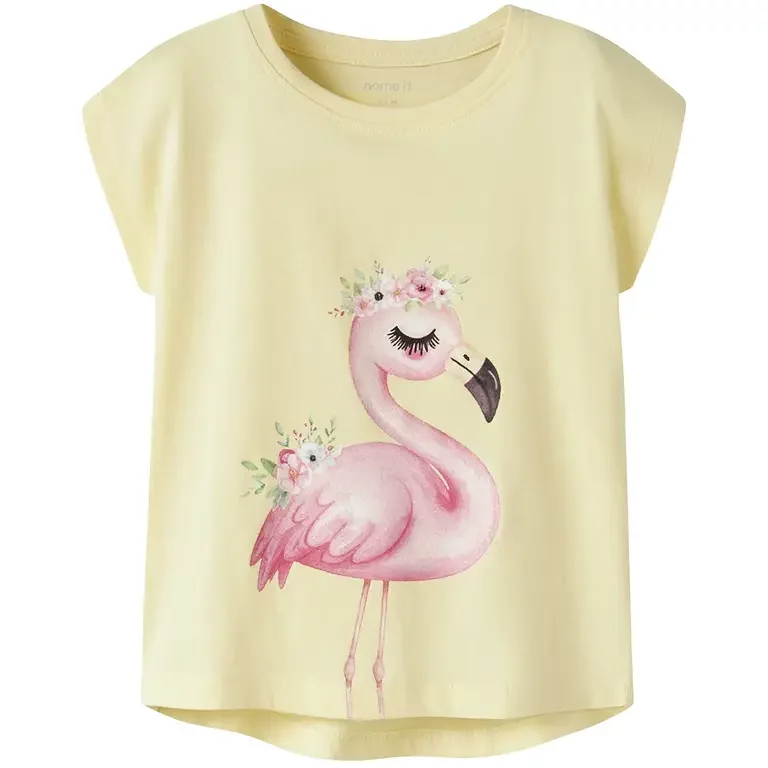 T-shirt Votia (double cream flamingo)