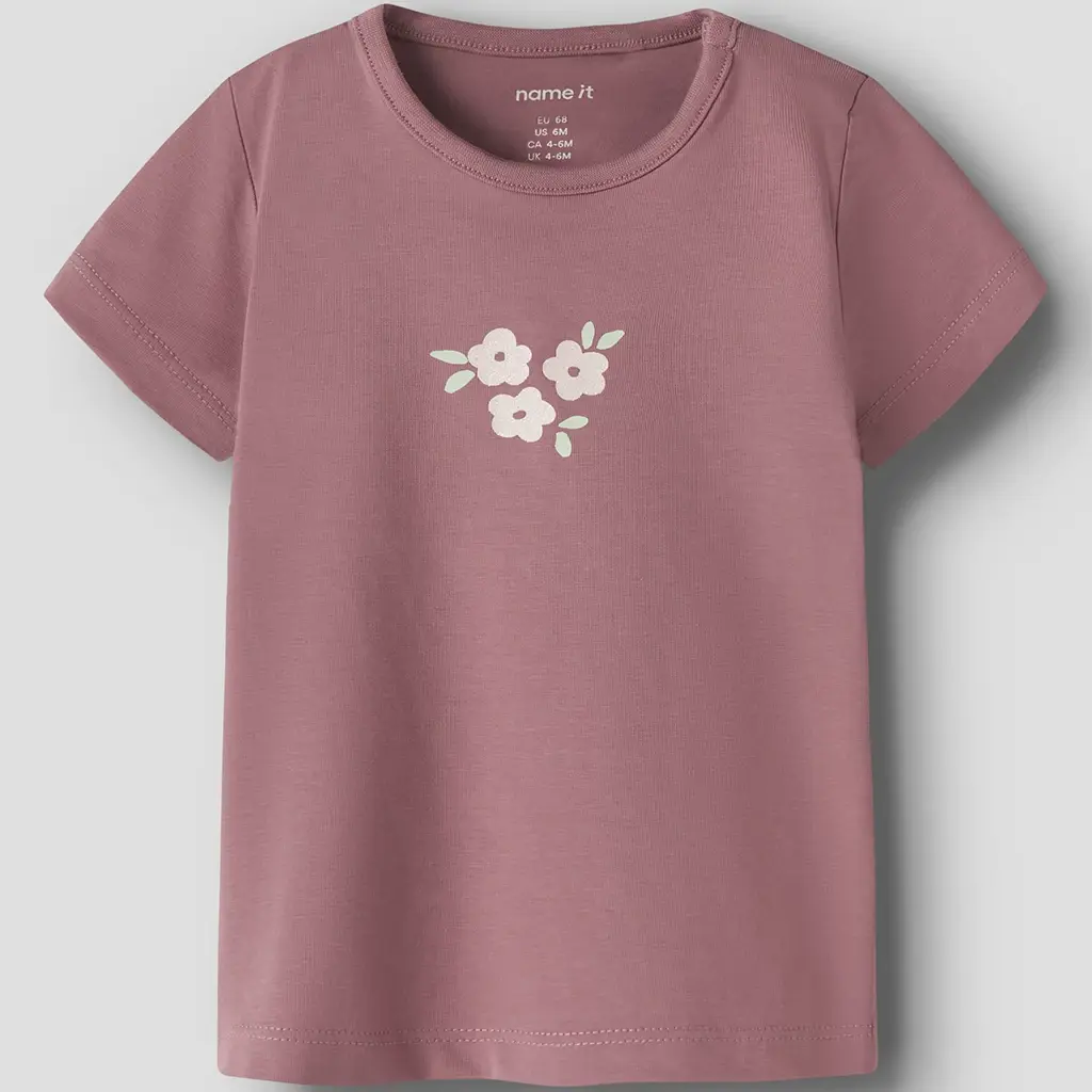Twee t-shirts Vubie (mesa rose/cradle pink)