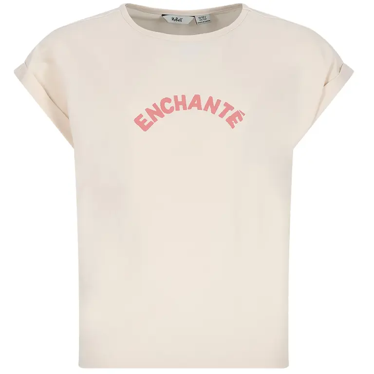 T-shirt Kasis backprint (pearled ivory)