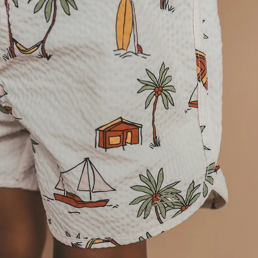 Korte broek Sailing (white swan)