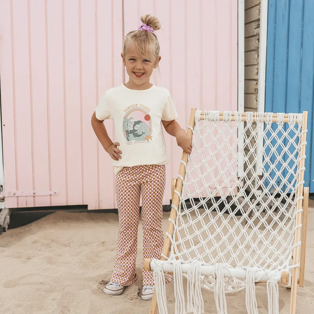 T-shirt Sunrise (white swan)