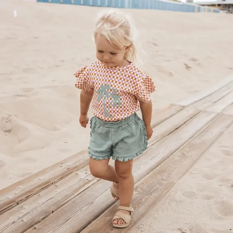 T-shirt ruffle (multicolor)