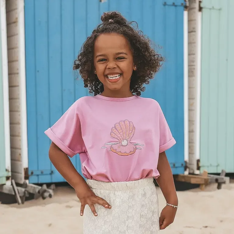 T-shirt wide fit (orchid haze)