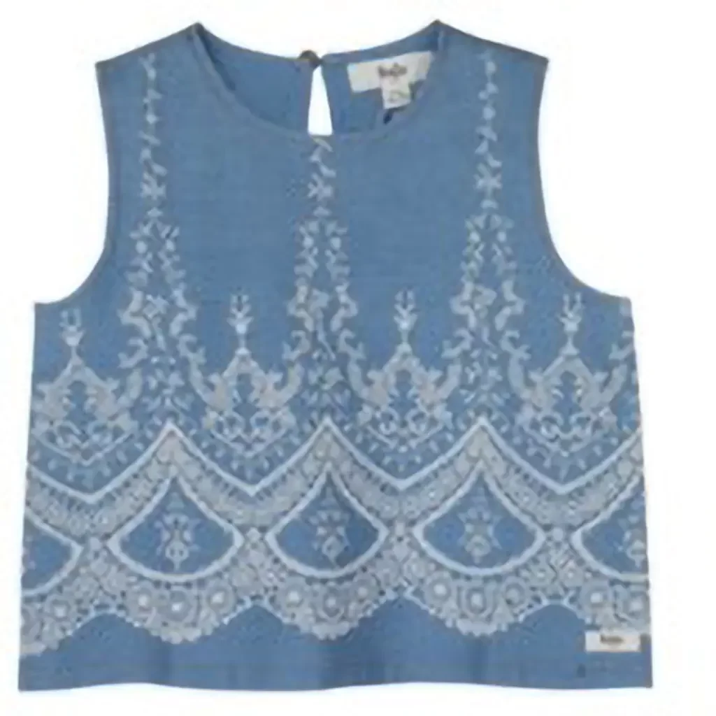 Topje Maia (blue denim)