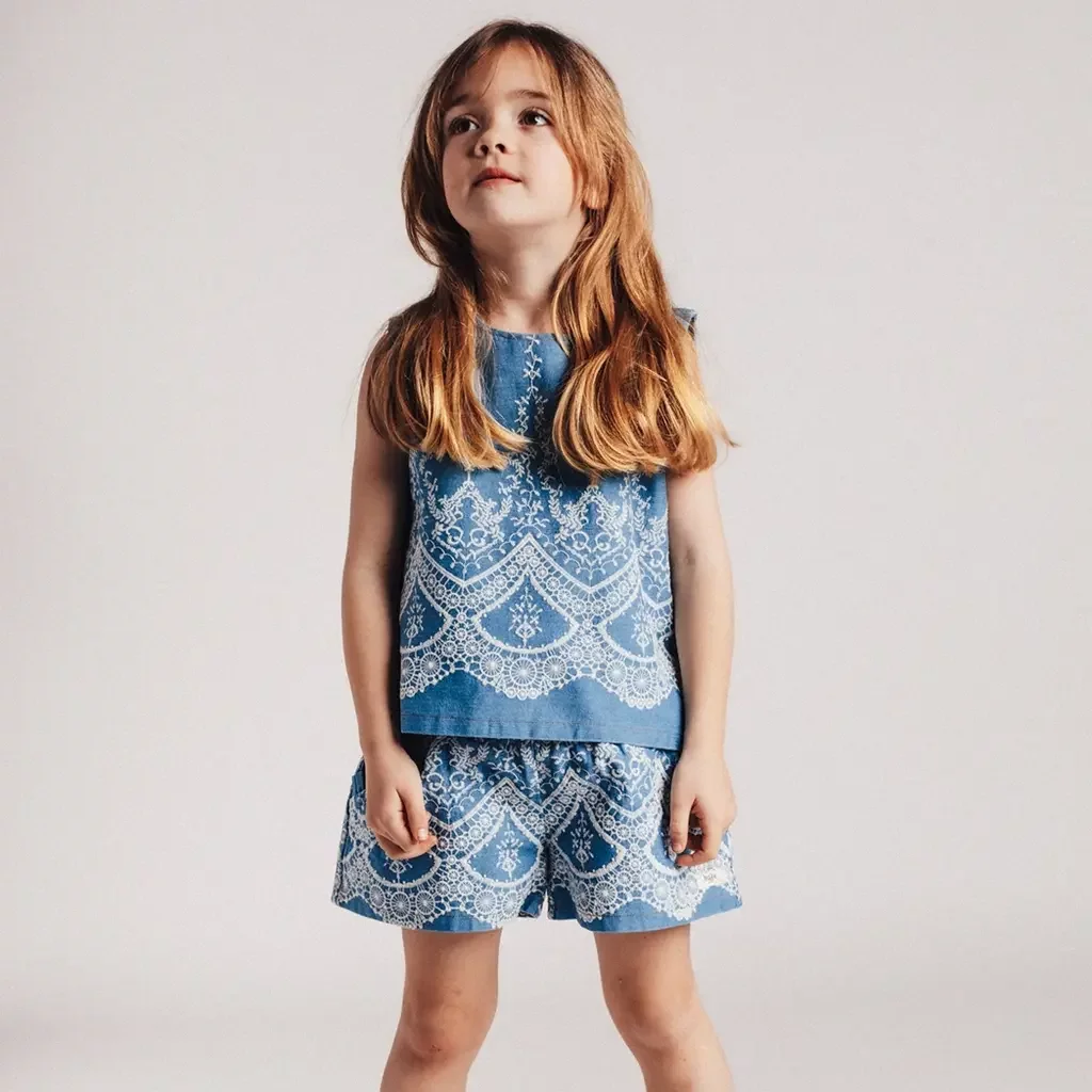 Topje Maia (blue denim)