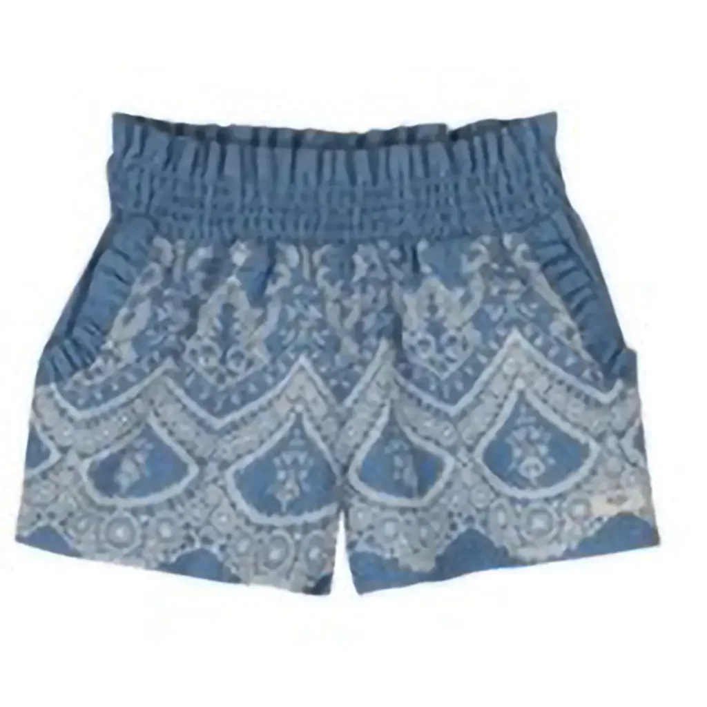 Kort broekje Ize (blue denim)