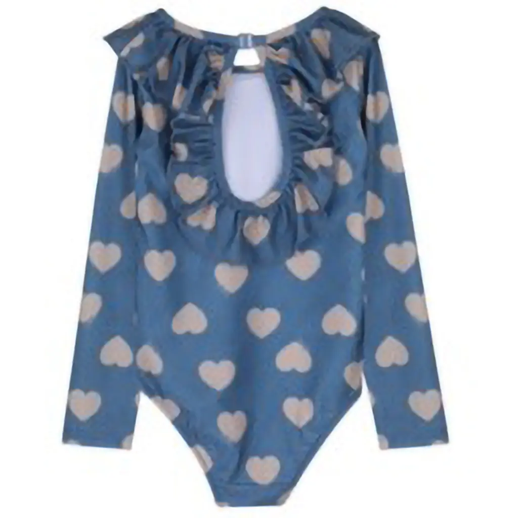 Badpak longsleeve Bella (blue denim)