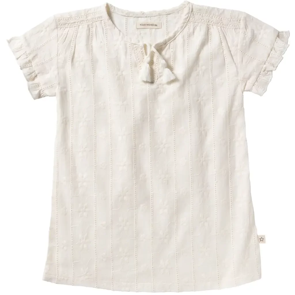 Jurk Schiffly (antique white)