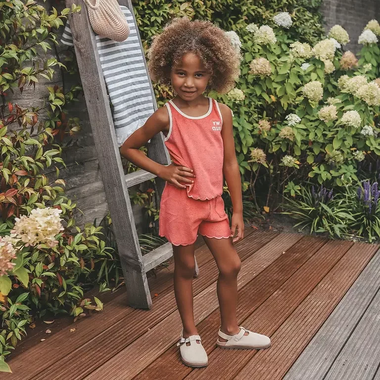 Kort broekje Terry (rapture rose)