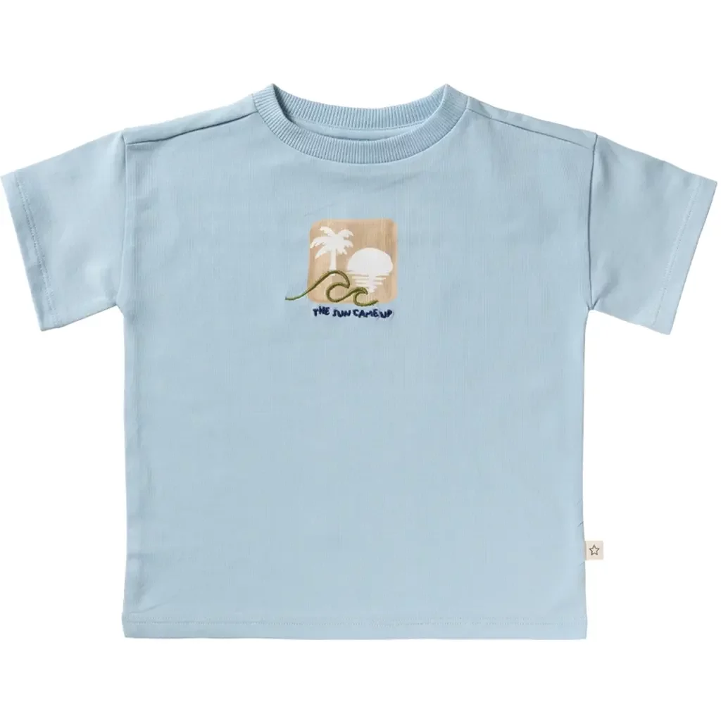 T-shirt Sun (aquamarine)