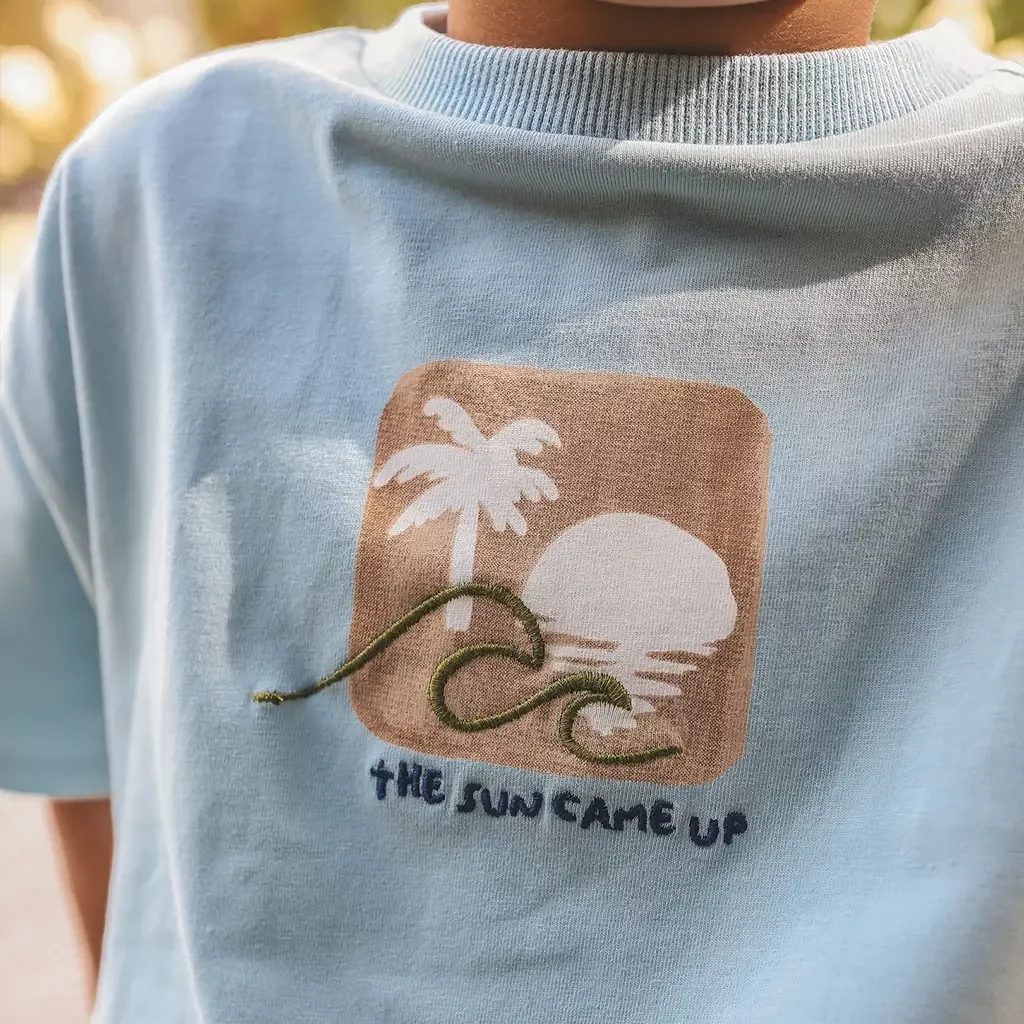 T-shirt Sun (aquamarine)