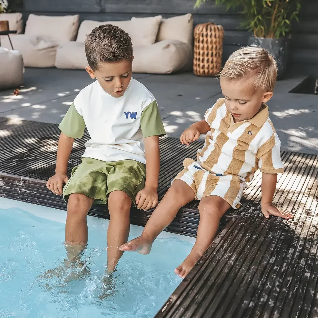 T-shirt Polo Bold stripe (multicolor)