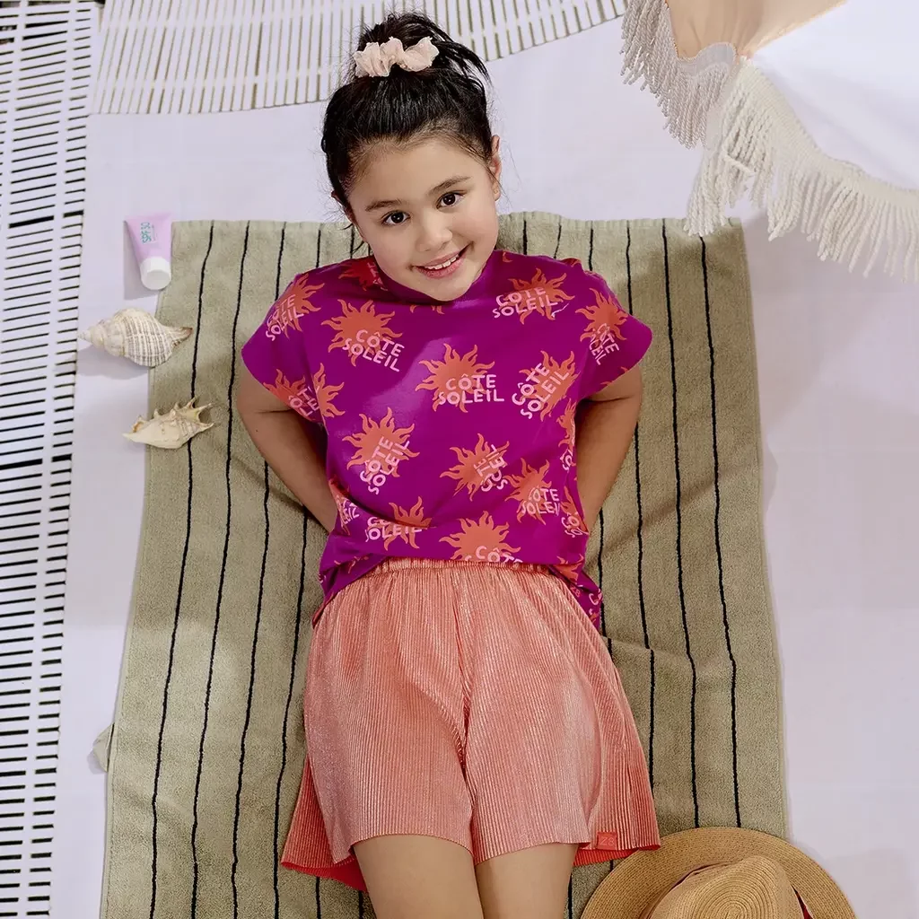 T-shirt Yinthe (foxy violet)