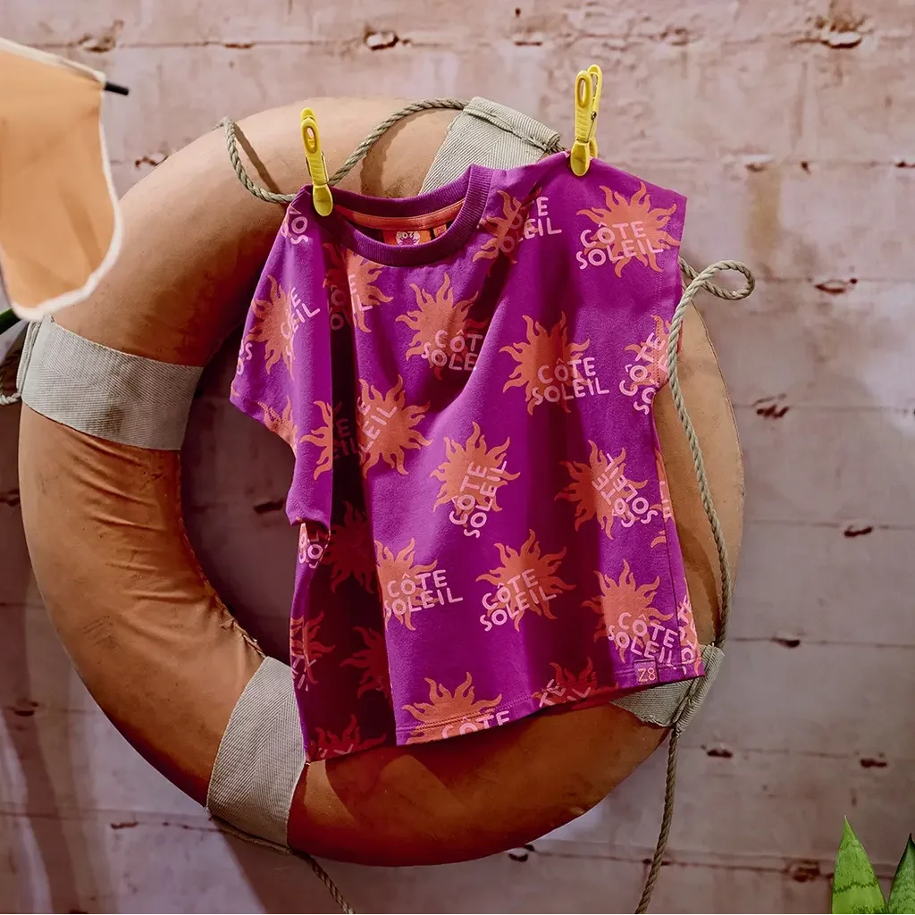 T-shirt Yinthe (foxy violet)