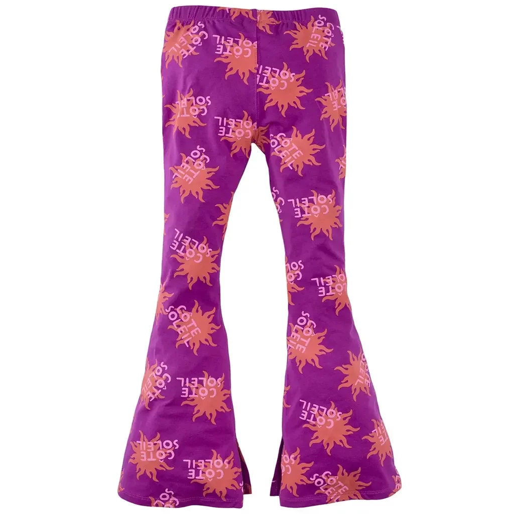 Broek FLARED Amani (foxy violet)