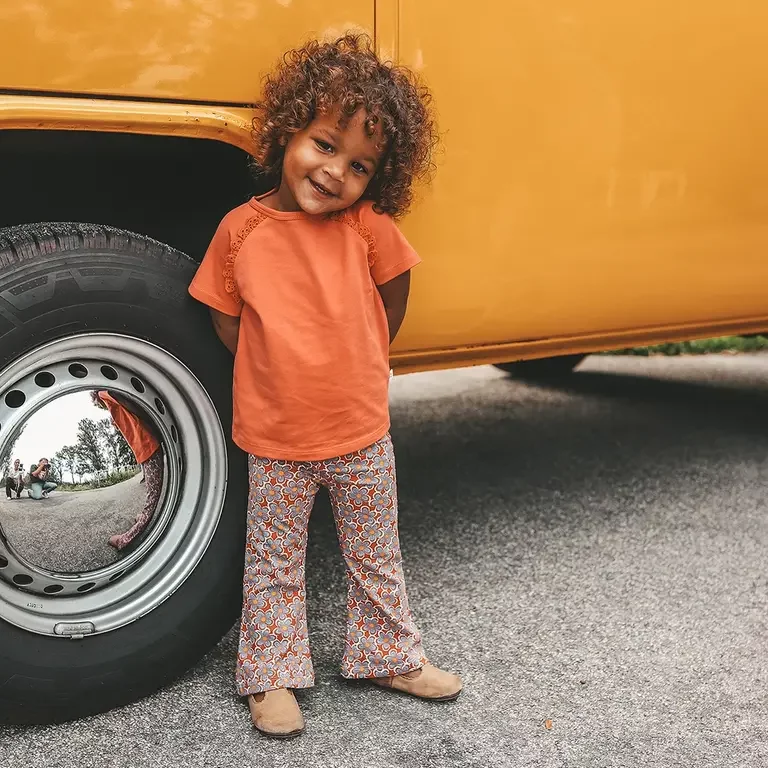 T-shirt jersey (burnt sienna)