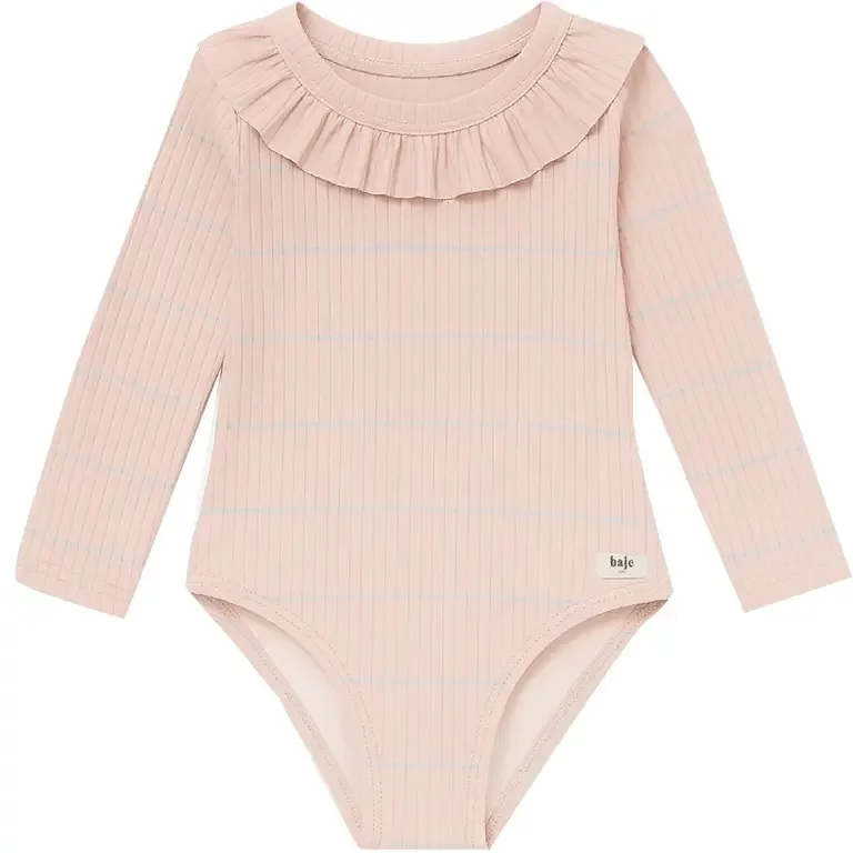 Badpak longsleeve Bella (rose salmon)