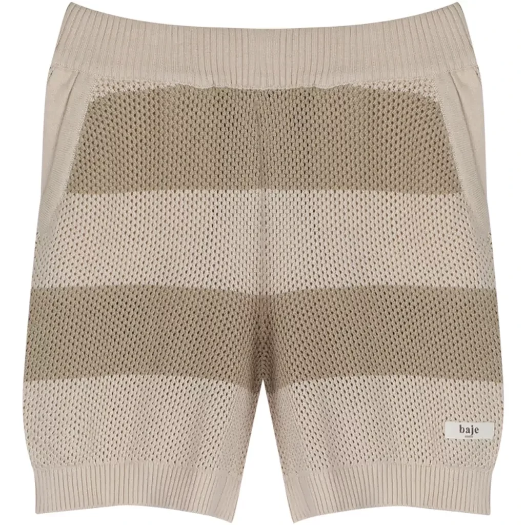 Gehaakte korte broek Seth (taupe)