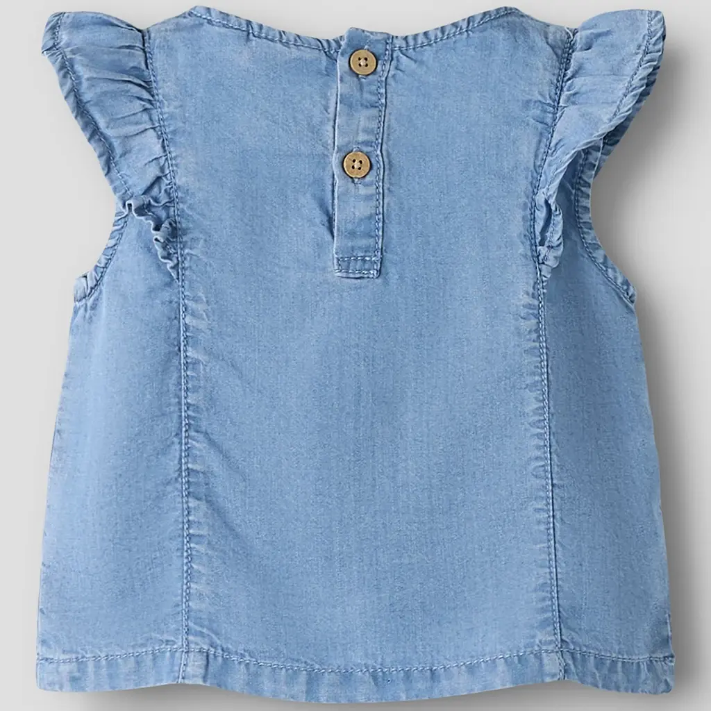 Topje LOOSE FIT Amy (medium blue denim)