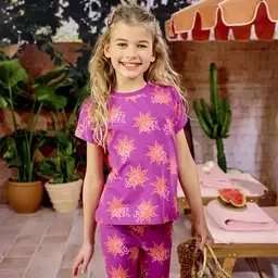 T-shirt Yinthe (foxy violet)