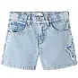 Name It Korte spijkerbroek MOM FIT Rose (light blue denim)