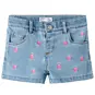 Name It Kort spijkerbroekje REGULAR FIT Rose (light blue denim strawberry)