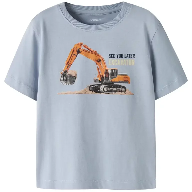 T-shirt Voto (blue fog excavator)