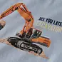 Name It T-shirt Voto (blue fog excavator)