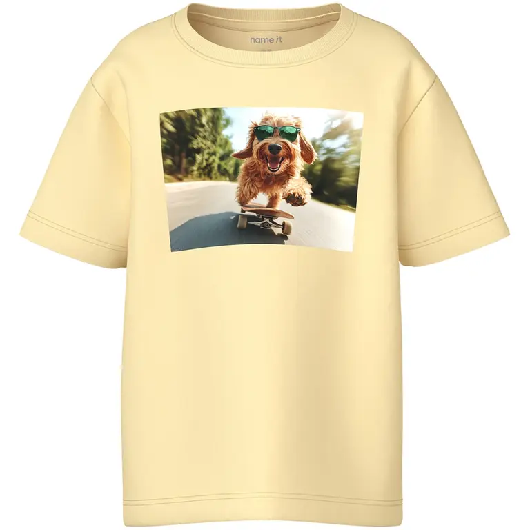 T-shirt Voto (double cream skater dog)