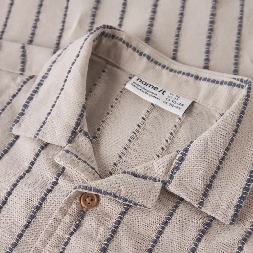 Jasje/overshirt Jax (chateau gray stripe)