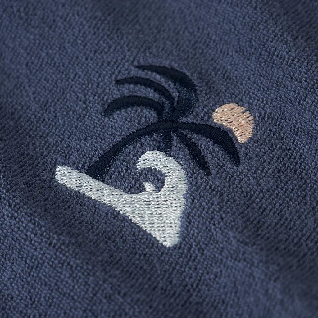 Polo shirt badstof Jared (vintage indigo)