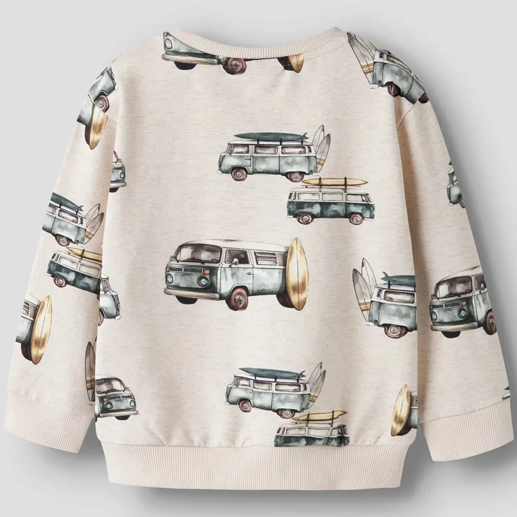Trui sweat Jaxon (peyote melange)