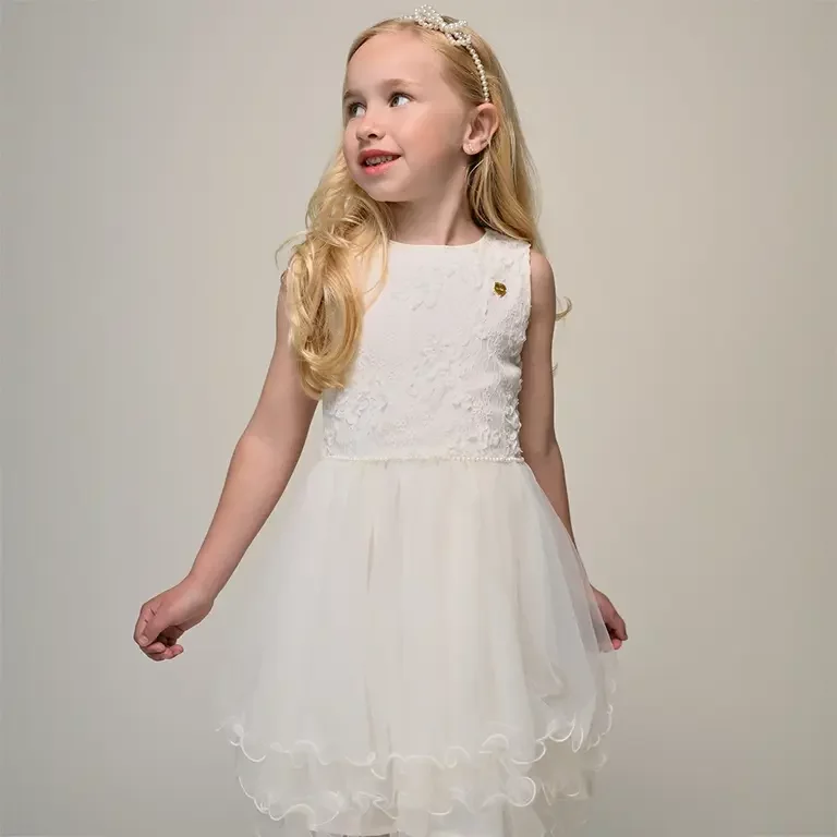 Jurk Sympha (pearl)