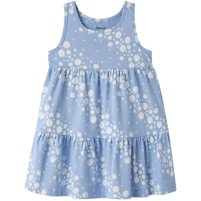 Zomerjurkje REGULAR FIT Vigga (serenity white flower)