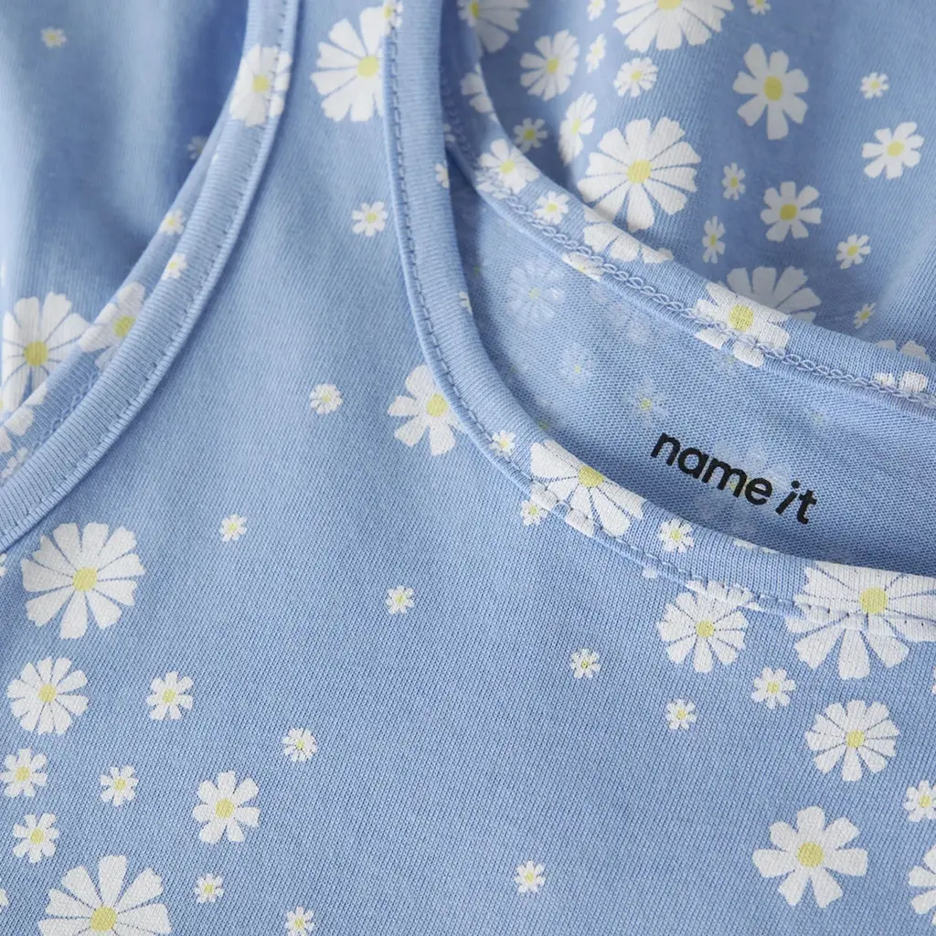 Zomerjurkje REGULAR FIT Vigga (serenity white flower)