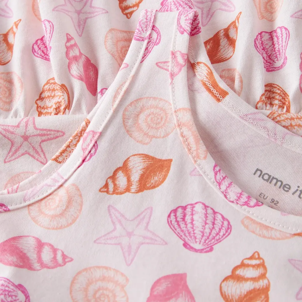 Zomerjurkje REGULAR FIT Vigga (carinaria sea shells)