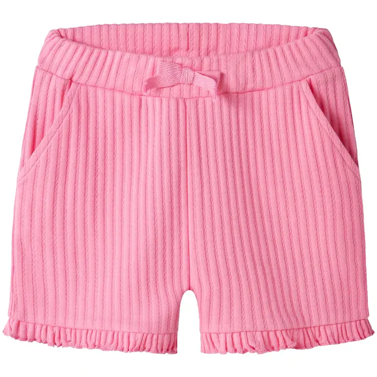 Kort broekje rib REGULAR FIT Jessia (pink drink)