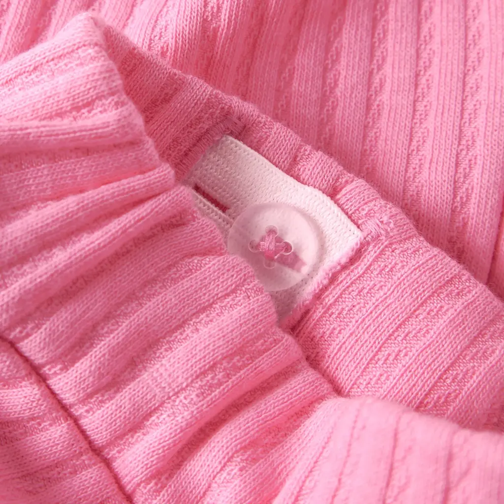 Kort broekje rib REGULAR FIT Jessia (pink drink)