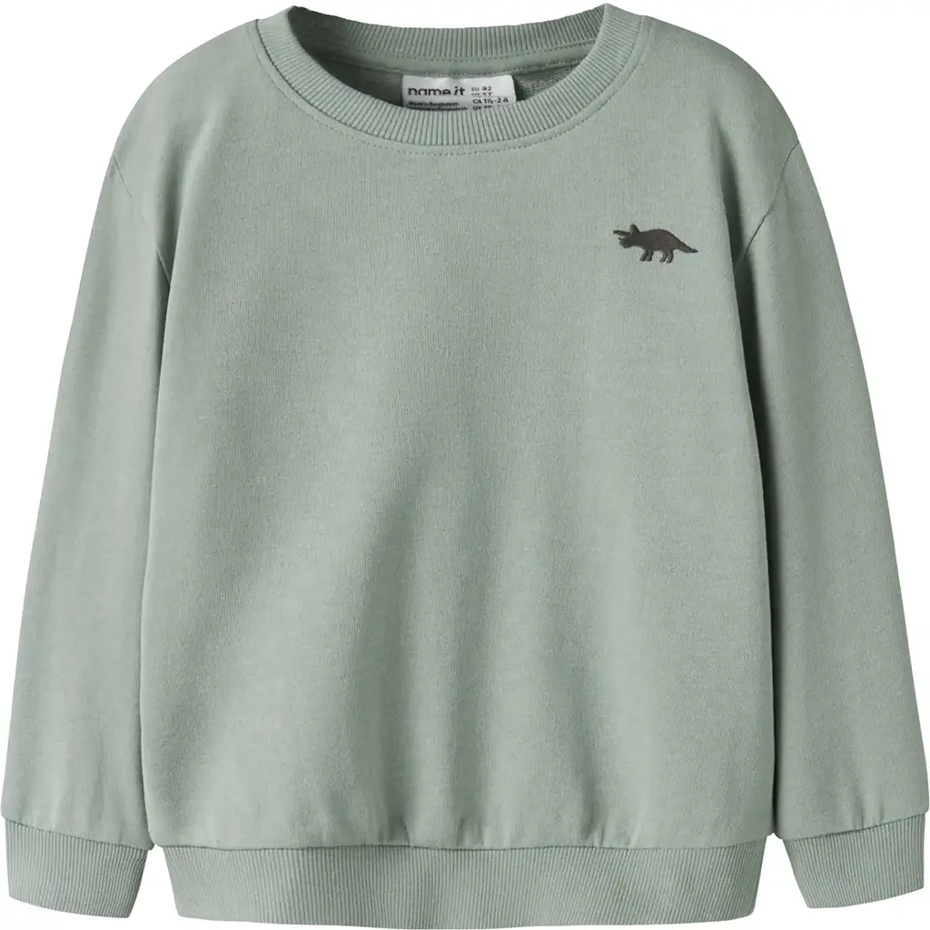 Trui sweat Vallen (green milieu DINO)