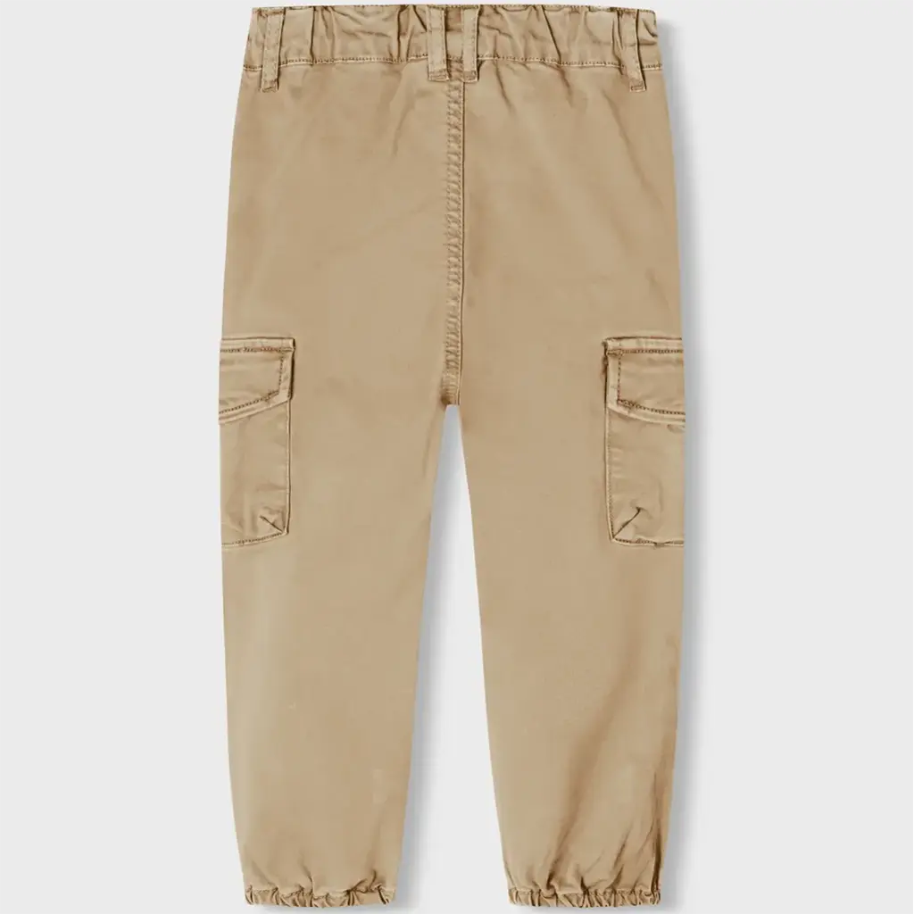 Broek BAGGY cargo twill Ben (incense)