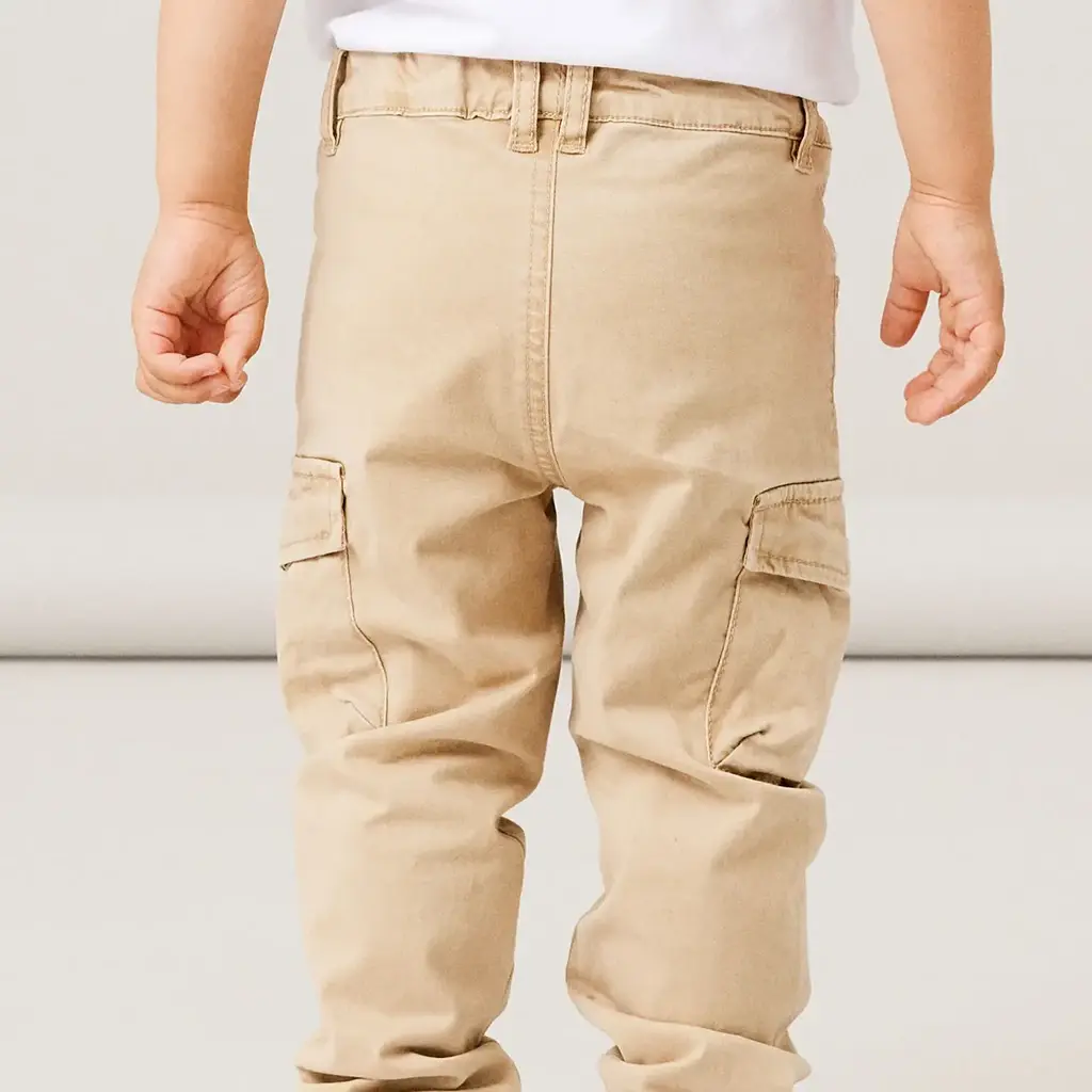 Broek BAGGY cargo twill Ben (incense)