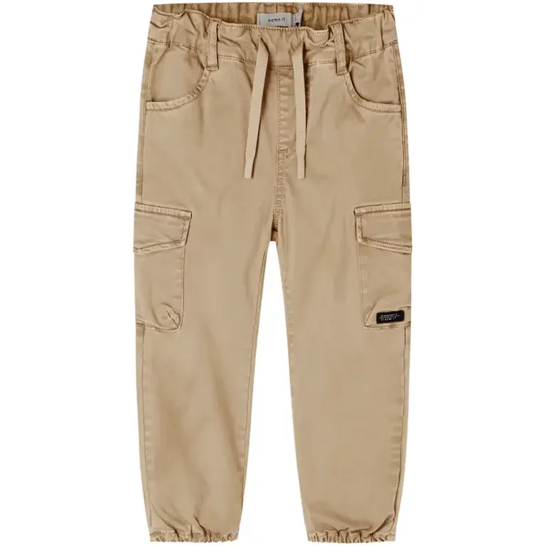 Broek BAGGY cargo twill Ben (incense)