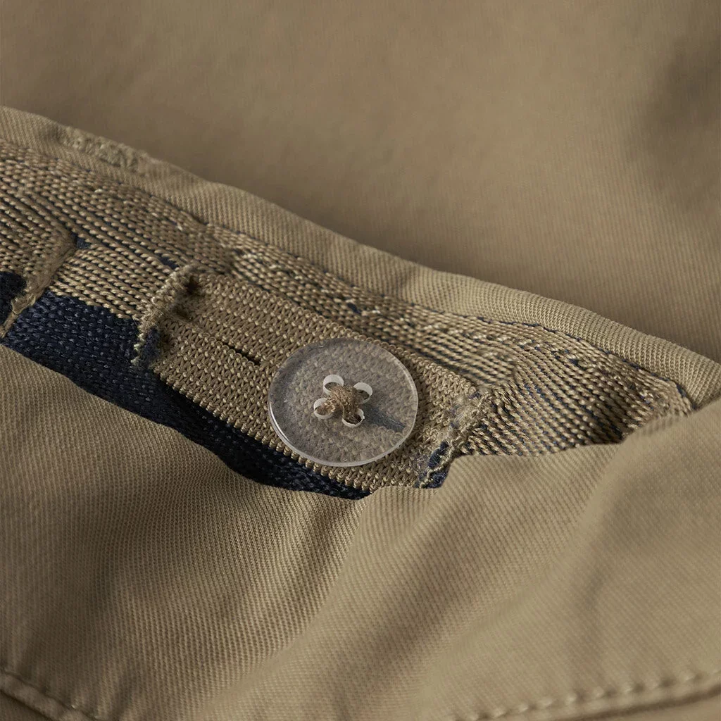 Broek TAPERED FIT twill cargo Ben (kelp)